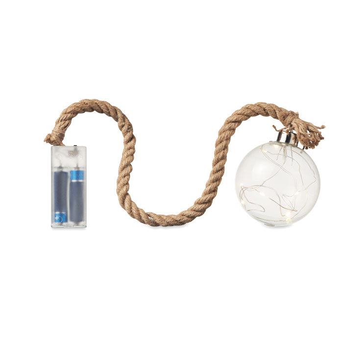 LED-ljus i glaskula