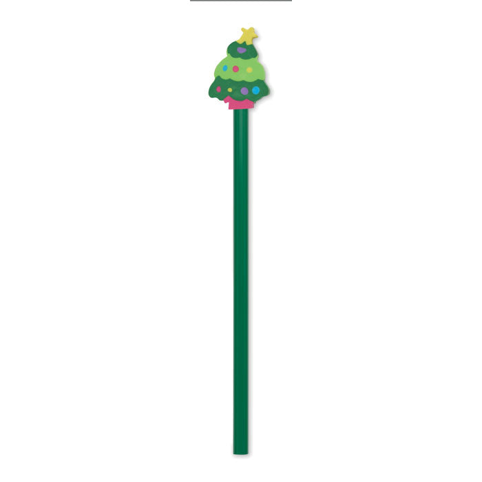 Julpenna med suddgummi