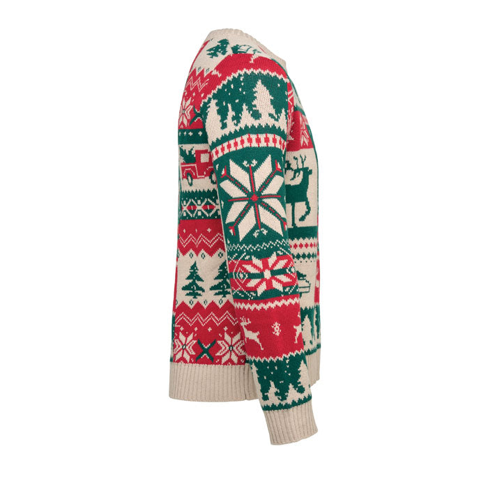 Stickad jultröja S-M