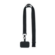 Logoband med telefonhållare