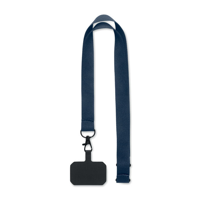 Logoband med telefonhållare