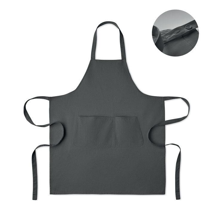Förkläde ekologisk bomull 240g