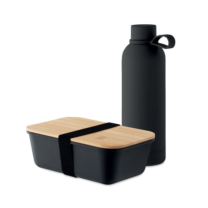 Lunchset, flaska + lunchlåda