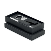Presentset penna/nyckelring