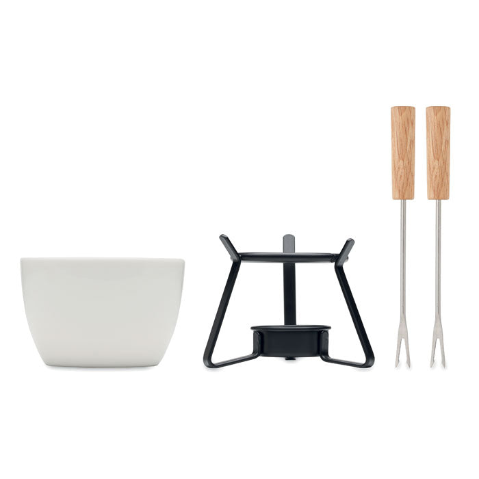 Keramiskt fondueset 240 ml