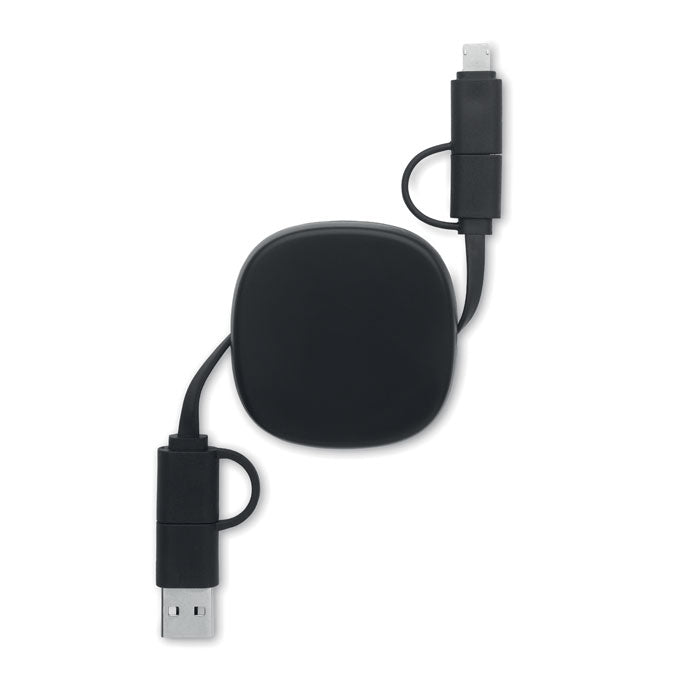 60W utdragbar laddkabel