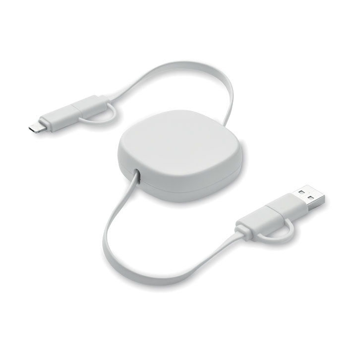 60W utdragbar laddkabel