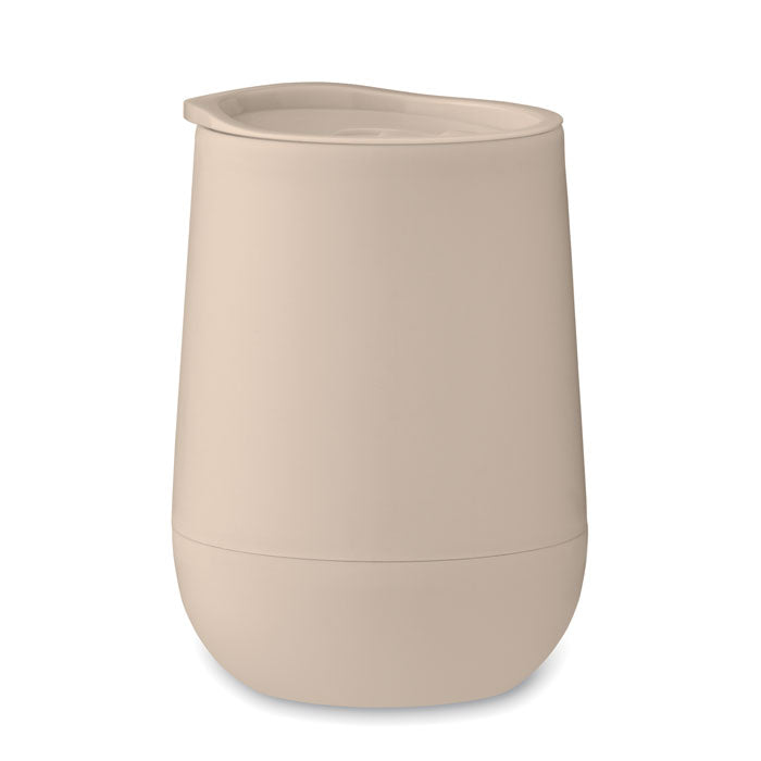 PP dubbelväggig mugg 300 ml