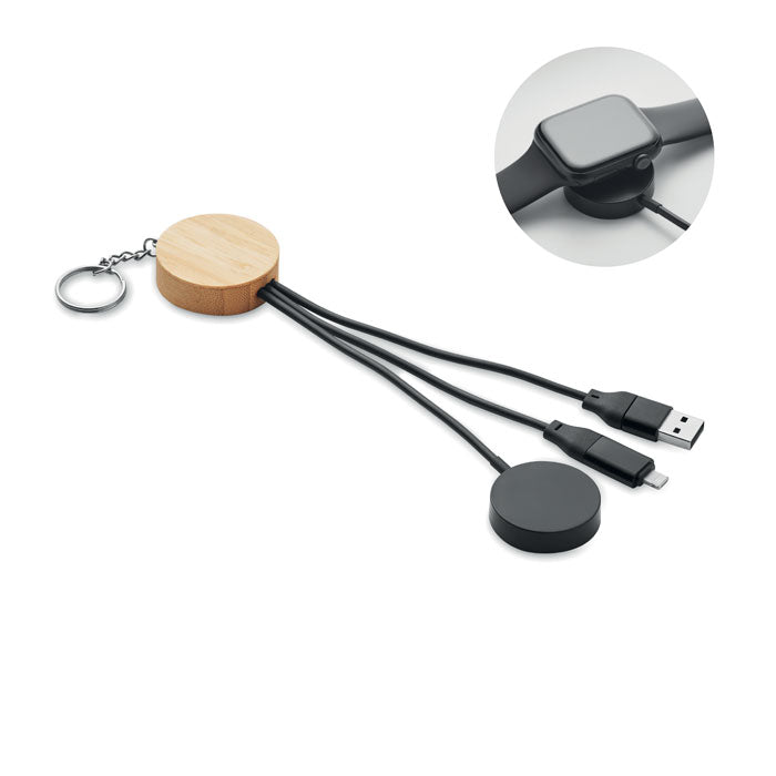 4 i 1 Nyckelring 60W-laddkabel