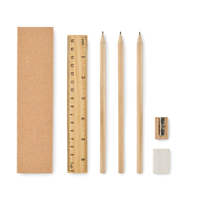 Skrivset i papperslåda