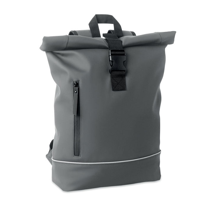 Laptop 15'' rolltop PU-ryggsäck