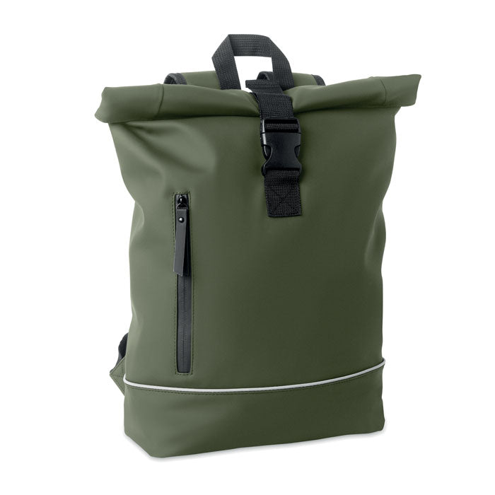 Laptop 15'' rolltop PU-ryggsäck