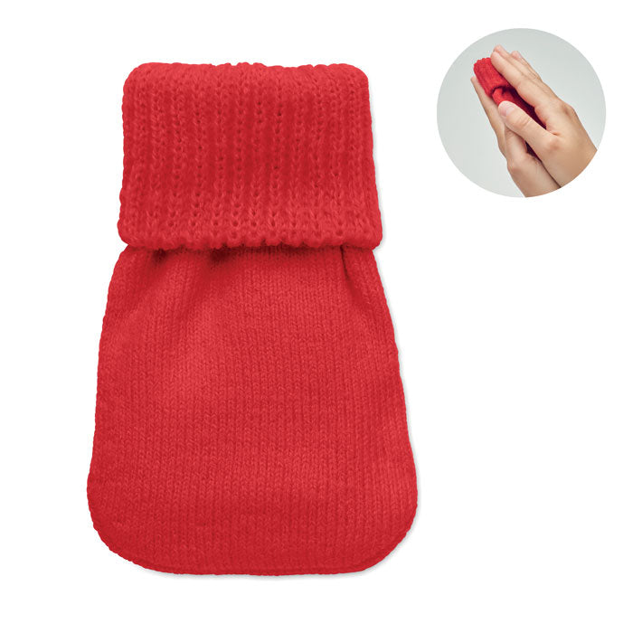 Handvärmare stickad polyester