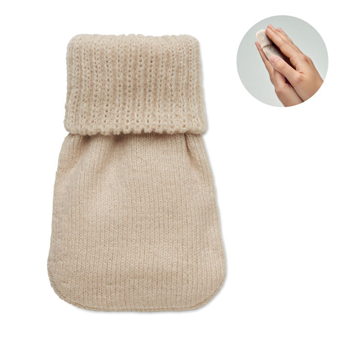 Handvärmare stickad polyester