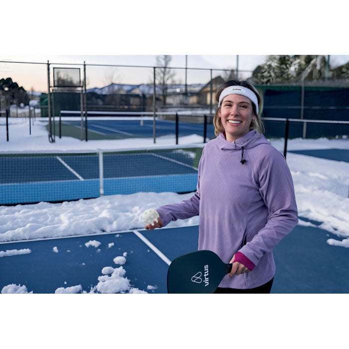 Set med pickleballpaddel