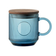 Ribbad glasmugg 300ml