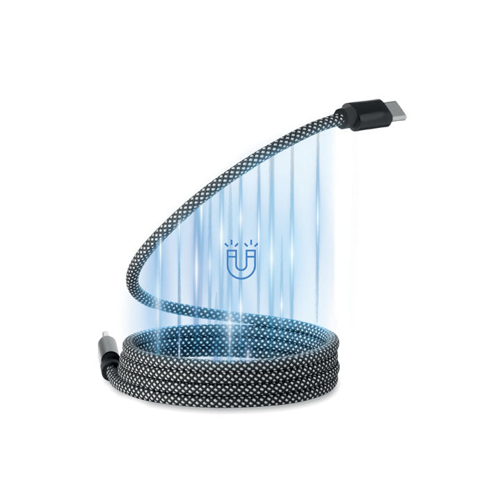 Trasselfri magnetisk laddkabel
