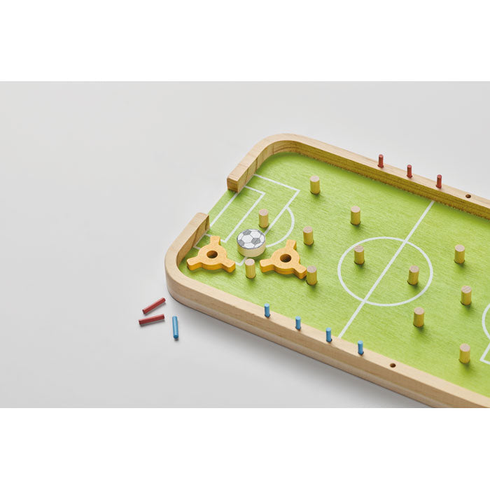 Fotbollsspel i trä