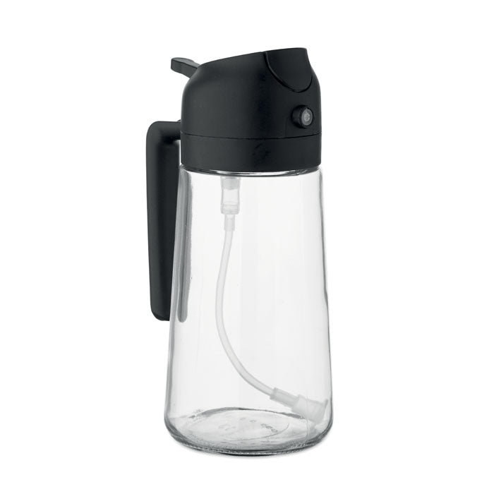 Oljesprayflaska i glas