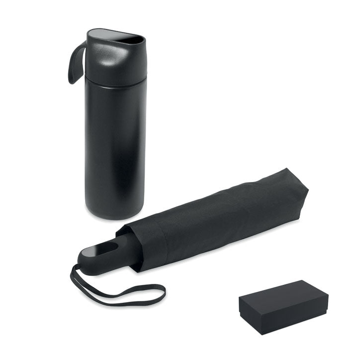 Paraply + flaska presentset