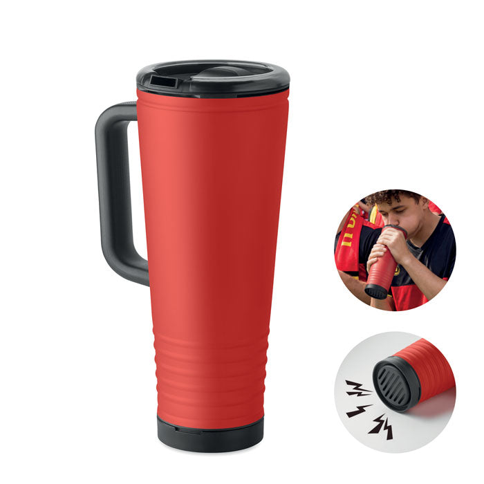 Dubbelväggig ljud-mugg 700 ml.