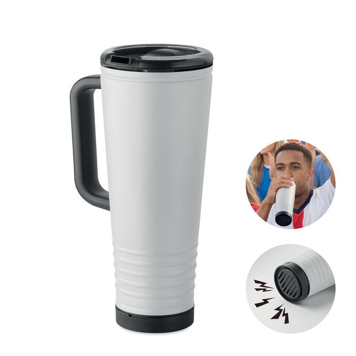 Dubbelväggig ljud-mugg 700 ml.