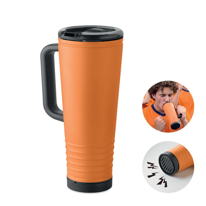 Dubbelväggig ljud-mugg 700 ml.
