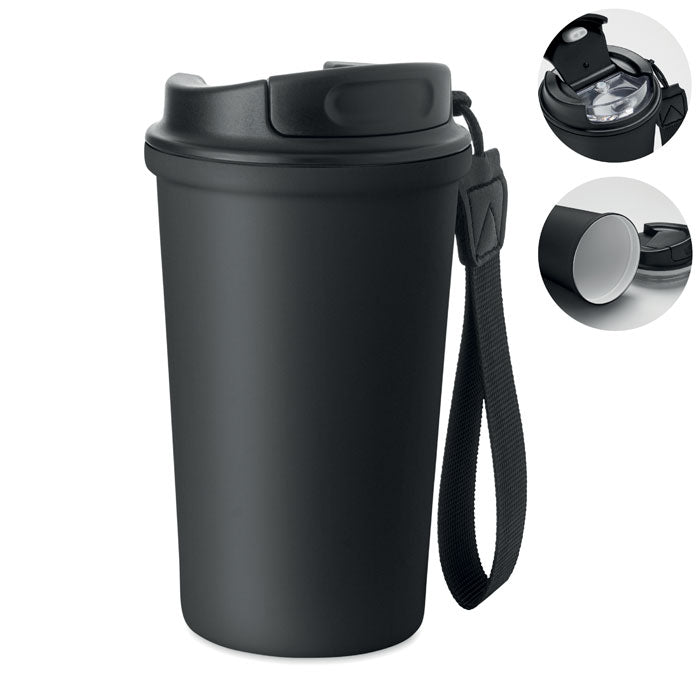 Mugg i återvunnet stål 400 ml