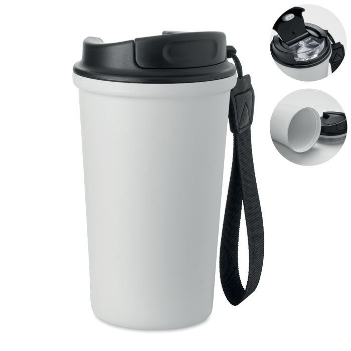 Mugg i återvunnet stål 400 ml