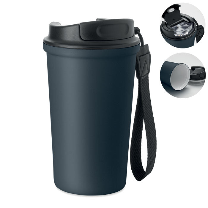Mugg i återvunnet stål 400 ml