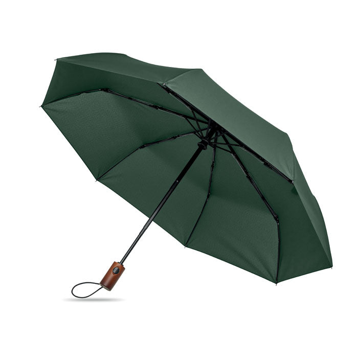 21" kompaktparaply trähandtag