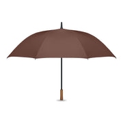 27" paraply trähandtag