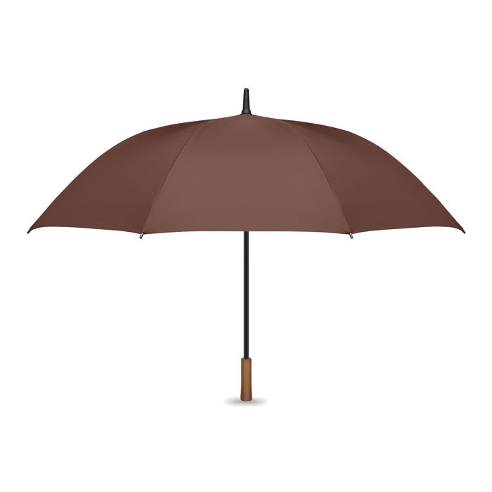 27" paraply trähandtag