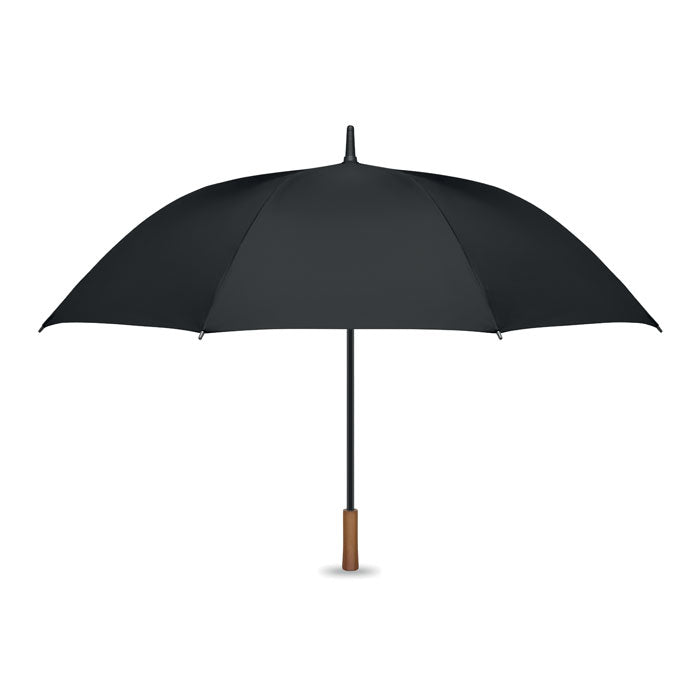 27" paraply trähandtag