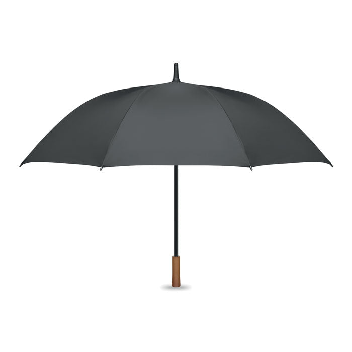 27" paraply trähandtag