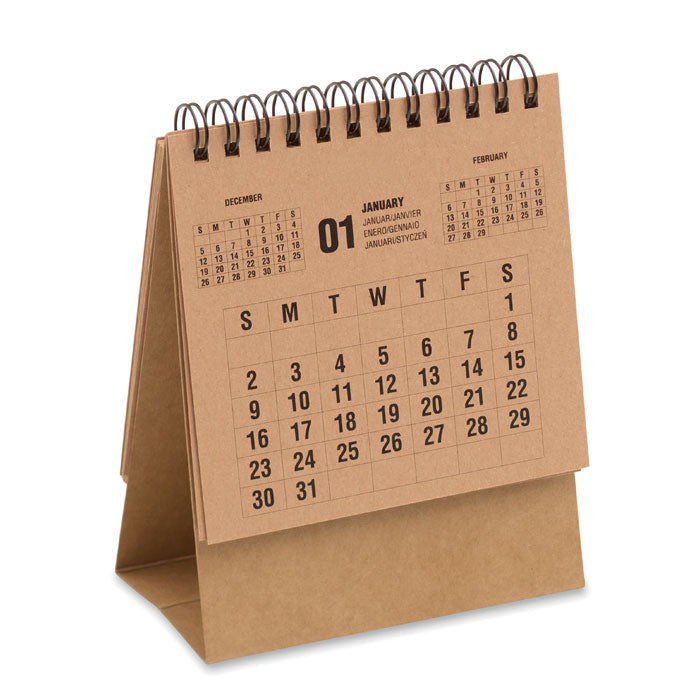 4-årig skrivbordskalender