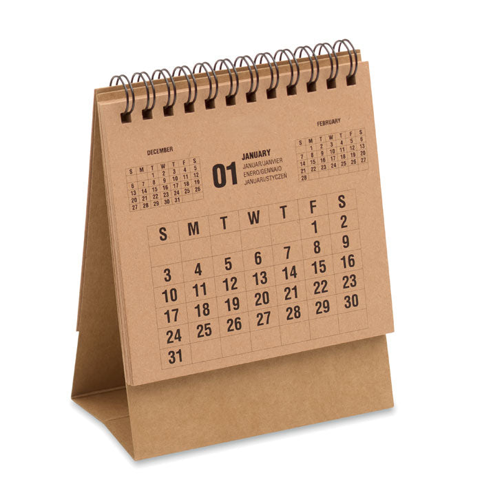 4-årig skrivbordskalender