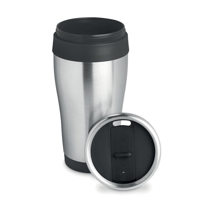 Stålfri resemugg med lock