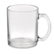 Glasmugg klar, sublimering