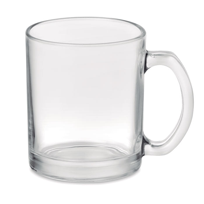 Glasmugg klar, sublimering
