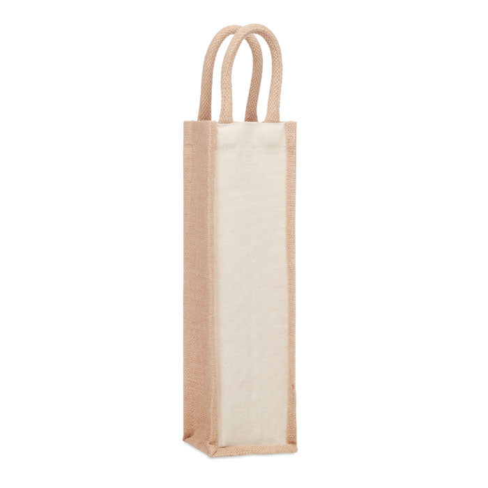 Presentpåse 1 flaska i jute