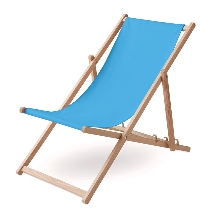 Strandstol i trä