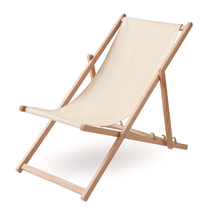 Strandstol i trä