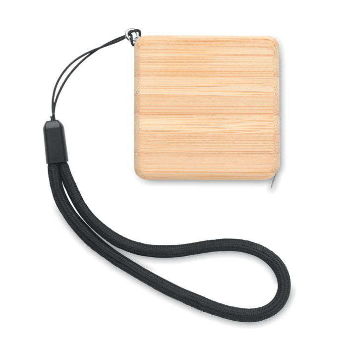 Måttband i bambu 1m