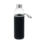 Glasflaska i fodral 750 ml