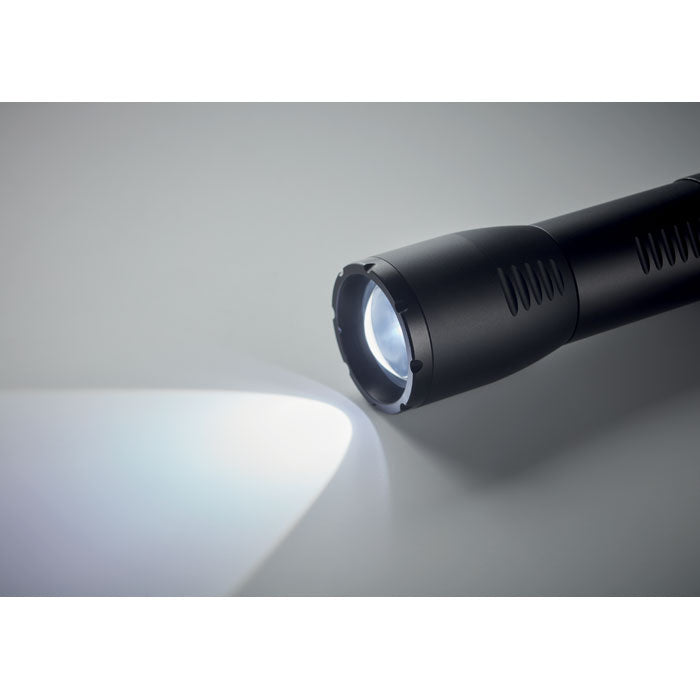 Liten LED-ficklampa i aluminium