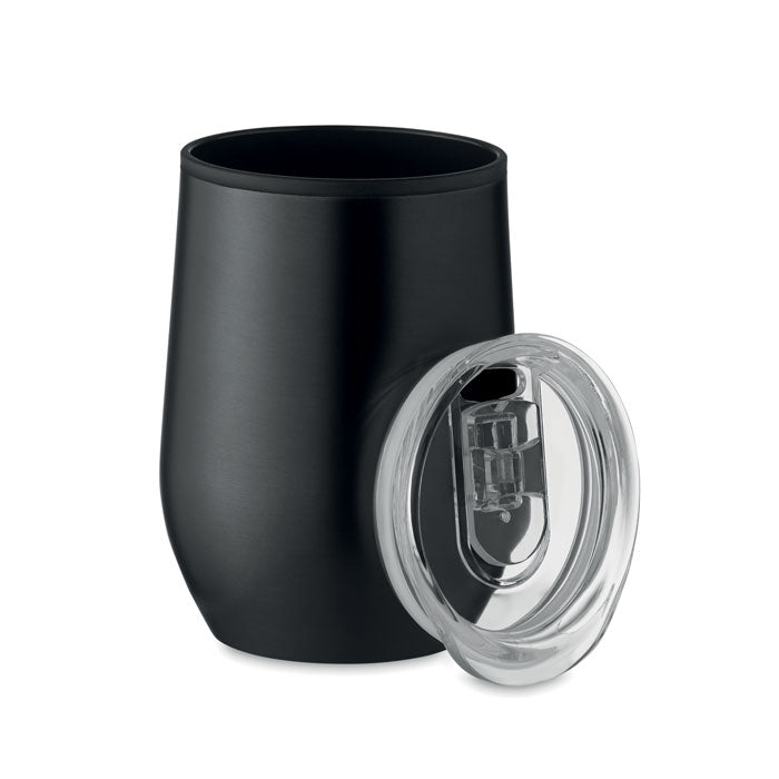 Resekopp i rostfrill 350 ml