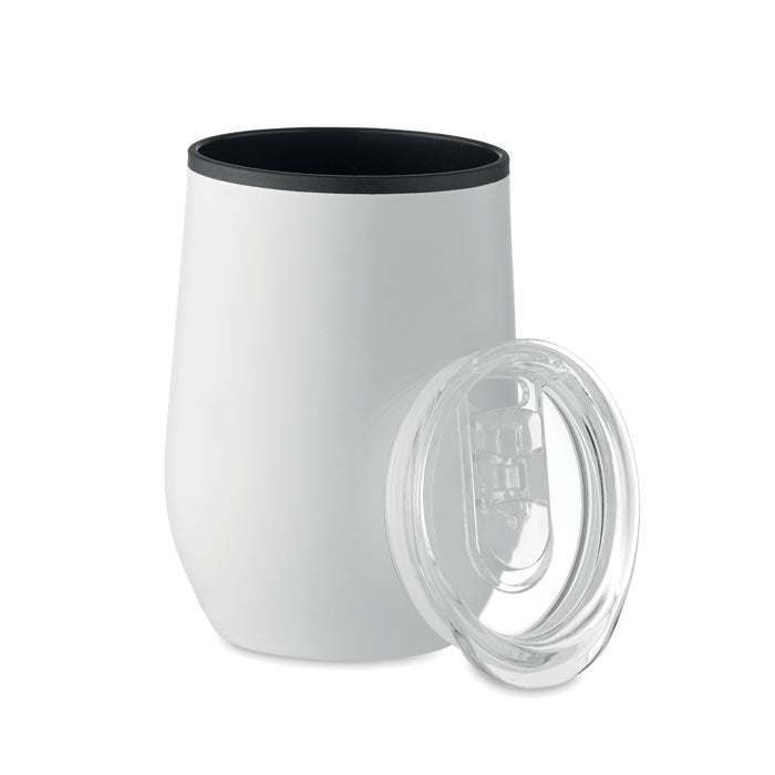 Resekopp i rostfrill 350 ml