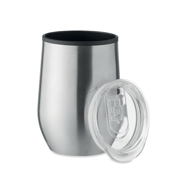 Resekopp i rostfrill 350 ml