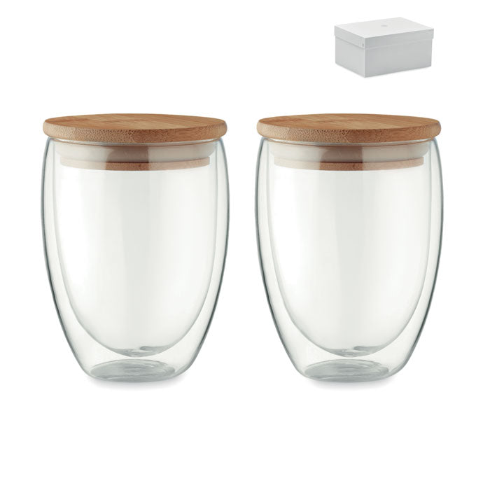 Set med 2 glas i box